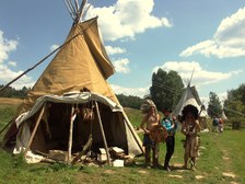 Indiánská vesnička Rosehill - poznejte svět prérijních indiánů